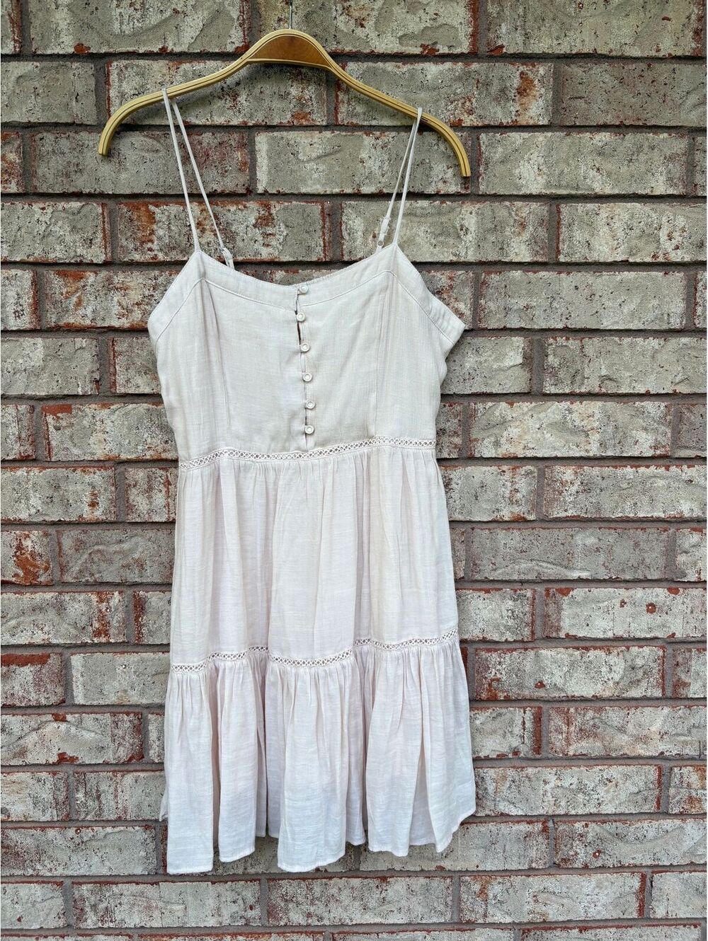 #41 Love Tree Pink Summer Dress Size L